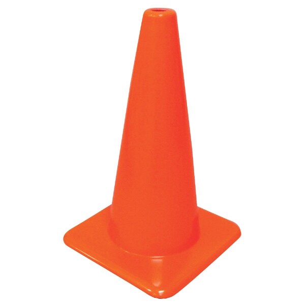 Safety Works Professional 18 In. H. Hi-Vis Orange Safety Cone - SWFM18-VPD10