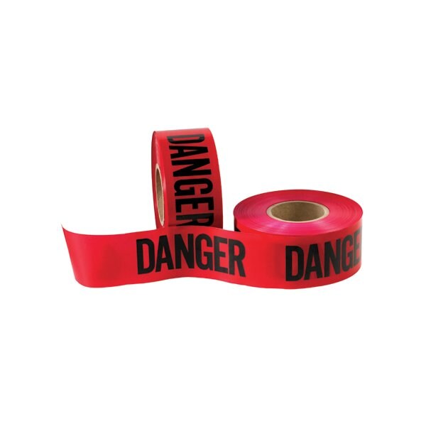 Bsc Preferred 3'' x 1000' - Barricade Tape ''Danger'', 4PK - BUY00021651