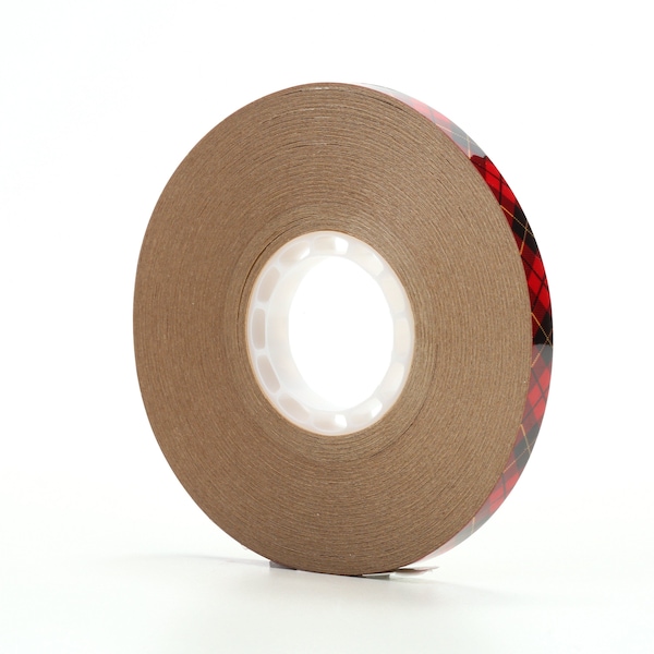 Scotch Adhesive Transfer Tape 924, Clear, 1/4 in x 36 yd, 2 mil, 72 Roll/Case - 924