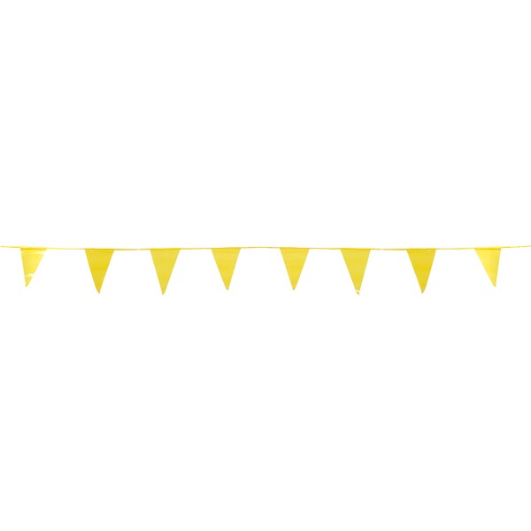 Mutual Industries OSHA Perimeter Marker, Yellow, 24 inch Height, 4 inch Width - 15903-41