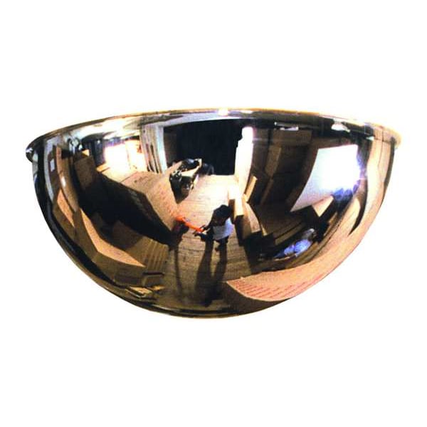 See All Industries Mirror, Full Dome, Steel, 24" - PVS24-360