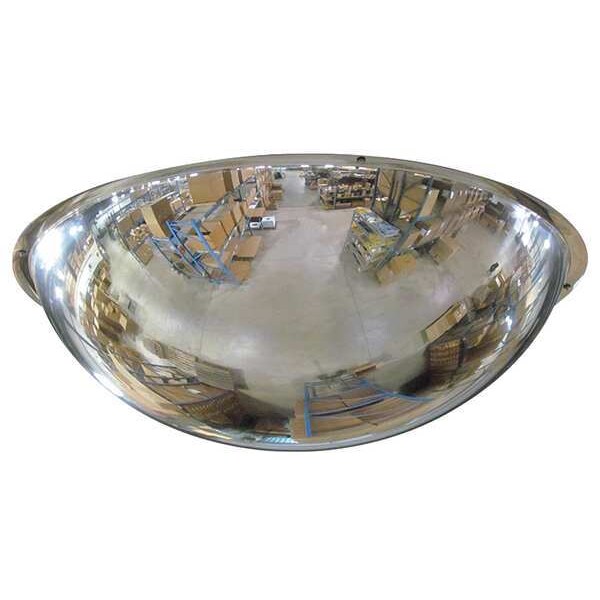 See All Industries Mirror, Full Dome, Steel, 24" - PVS24-360