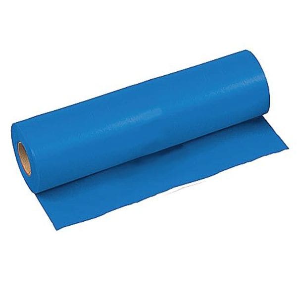 Zoro Select Flagging Tape, Blue, 4 in Wide x 300 ft Length, Vinyl, 2.5 mil - TF4B300-200