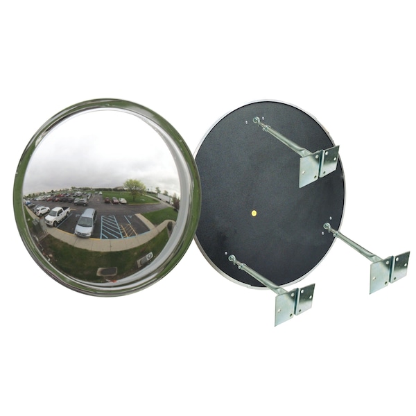 Se-Kure 32 in. Outdoor Wide View 3 T-Brackets - TCVO-32T-7DP-PB