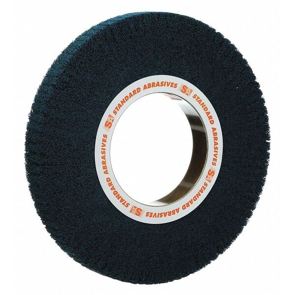 Standard Abrasives Buff&Blend Flap Brush 12inx1-3/16inx5in A/O VFN Hard, 1/pk - 875373
