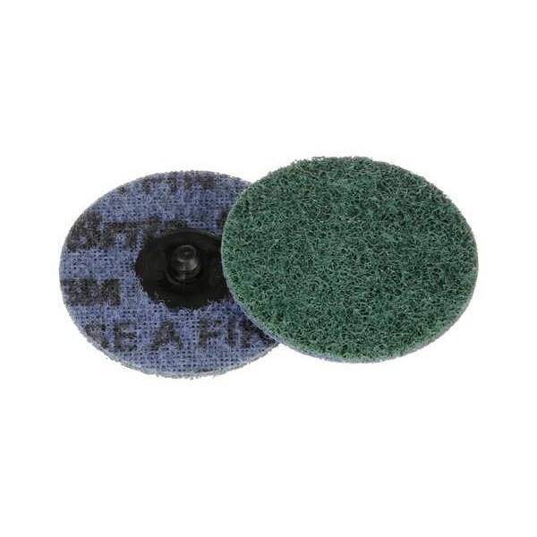 Scotch-Brite Conditioning Disc, AlO, 2in, Fin, TR, PK200 - 7100034847