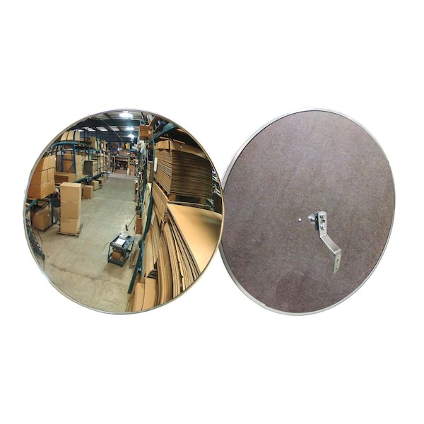 Se-Kure 26 in. Indoor Convex Mirror, Z-Bracket - SCVI-26Z