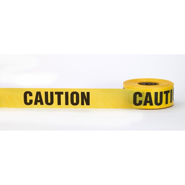 Mutual Industries Barricade Tape, Do Not Enter, Yellow, Polyethylene - 17779-41-3000