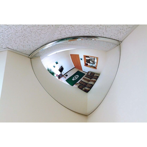 Se-Kure 26 in. 90-Degree Quarter Polycarbonate Dome - ONV-90-26-PC