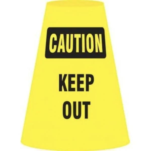 Accuform Traffic Cone Cuff Sleeve, For Use With Standard 18 in and 28 in High Traffic Cones - FBC915P