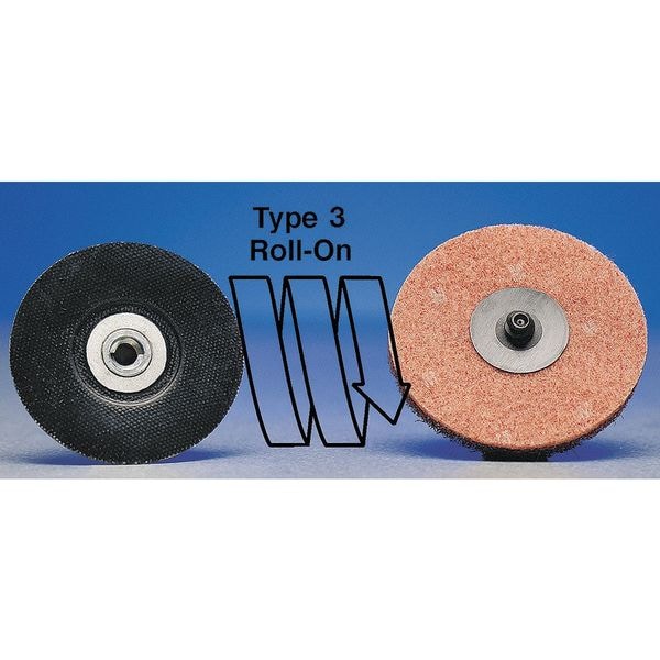 Merit Quick Change Disc, ZircAlO, 3in, 120G, PK50 - 08834167120