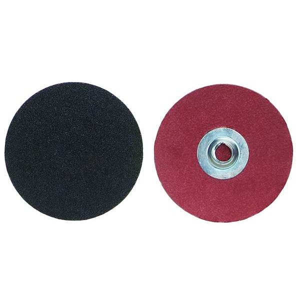 Norton Abrasives Quick Change Disc, 80 Grit, 2in, PK100 - 66623319004