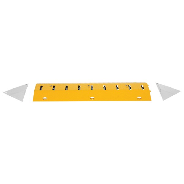 Vestil Steel, 15-1/4 in Height, 2 in Length, Yellow - TSPIKE-39