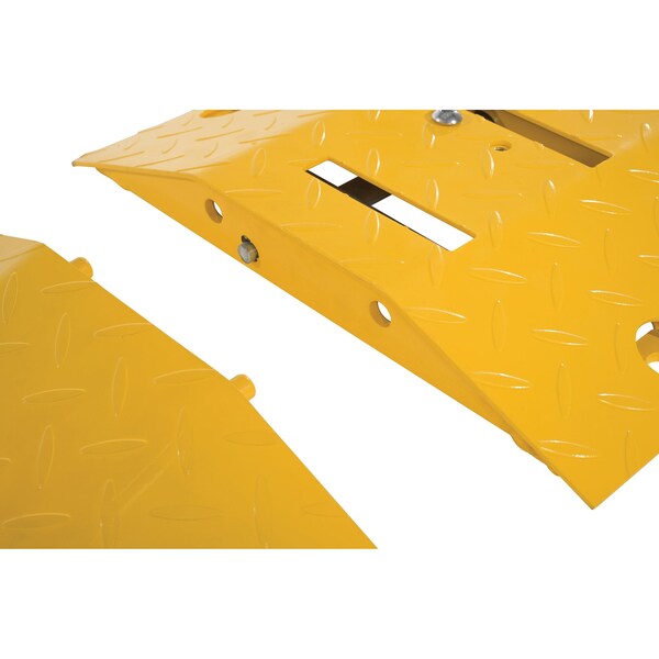 Vestil Steel, 15-1/4 in Height, 2 in Length, Yellow - TSPIKE-39