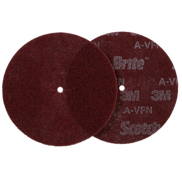 Scotch-Brite Edger Disc Pad 03648, 7"x.3125", PK40 - 3648