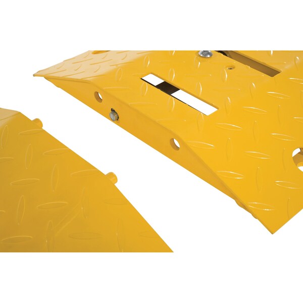 Vestil Steel, 15-1/4 in Height, 2 in Length, Yellow - TSPIKE-EC