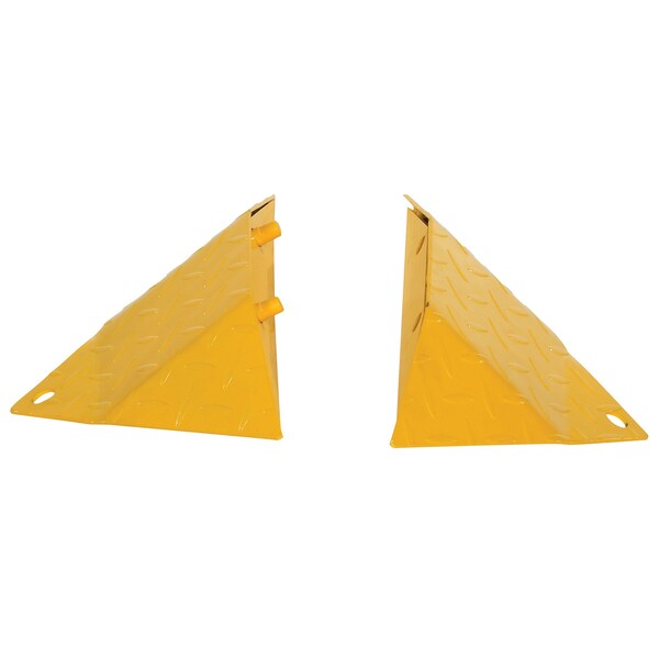 Vestil Steel, 15-1/4 in Height, 2 in Length, Yellow - TSPIKE-EC
