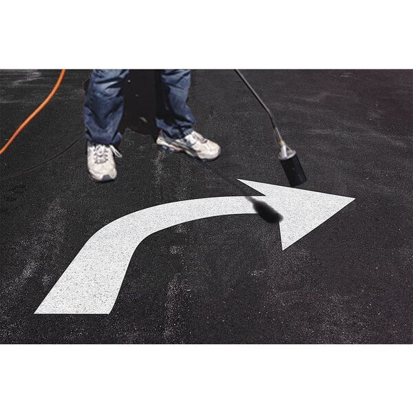 Rae Pref Thermoplastic, Right Turn Arrow, PK5 - PR-TH-3523