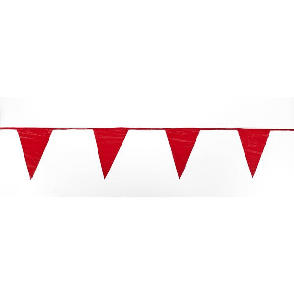 Mutual Industries OSHA Perimeter Marker, Red, 24 inch Height, 4 inch Width - 15903-79