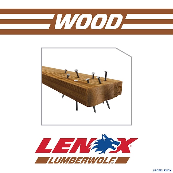 Irwin 12 in L x 6 TPI Bi-Metal - 20495B156R