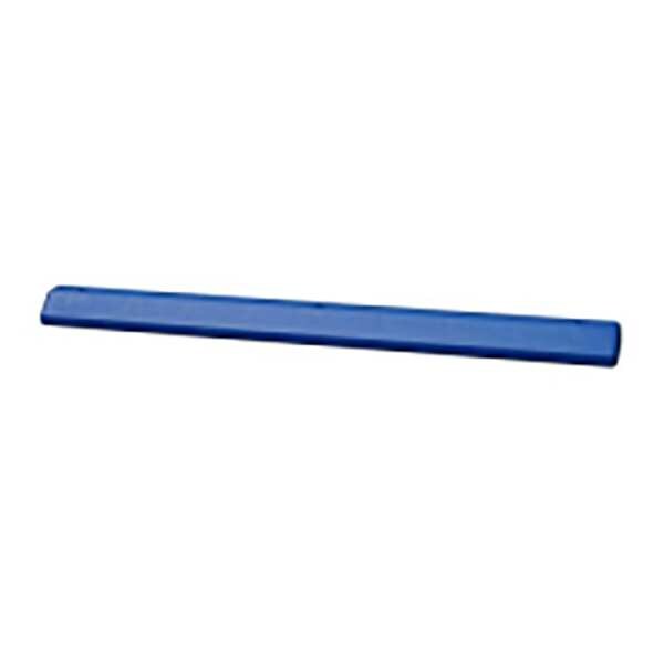Zoro Select Parking Curb, HDPE, 4 in Height, 72 in Length, 15 lb, Blue - 1790BX