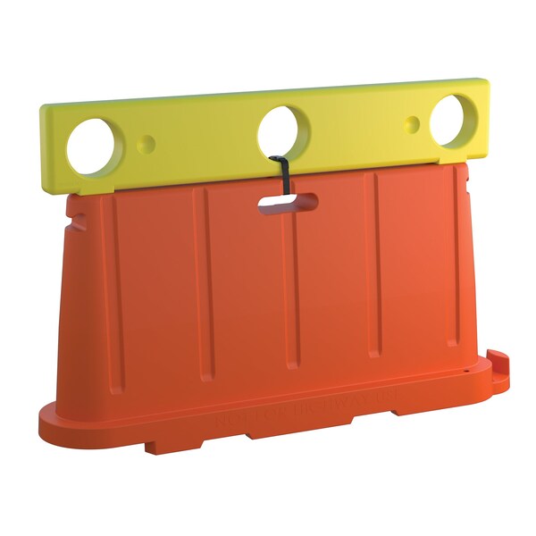Vestil Virgin Polyethylene with UV Stabilizer, 15.125 Height, 70 Length, 8, Yellow - BCD-76-EX12-YL