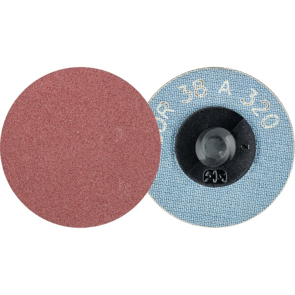Pferd 1-1/2" COMBIDISC Abrasive Disc - Type CDR - Aluminum Oxide - 320 Grit - 42500