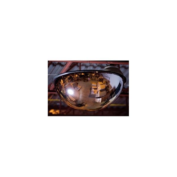 Vision Metalizers Panoramic Full Dome Acrylic Mirror, Indoor, 48" Dia., 360 Degree Viewing Angle - D4800*
