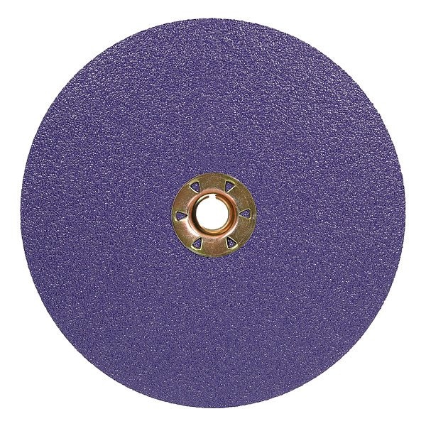 3M Cubitron Fiber Disc, Ceramic, 7 in Dia., PK25 - 7100349580