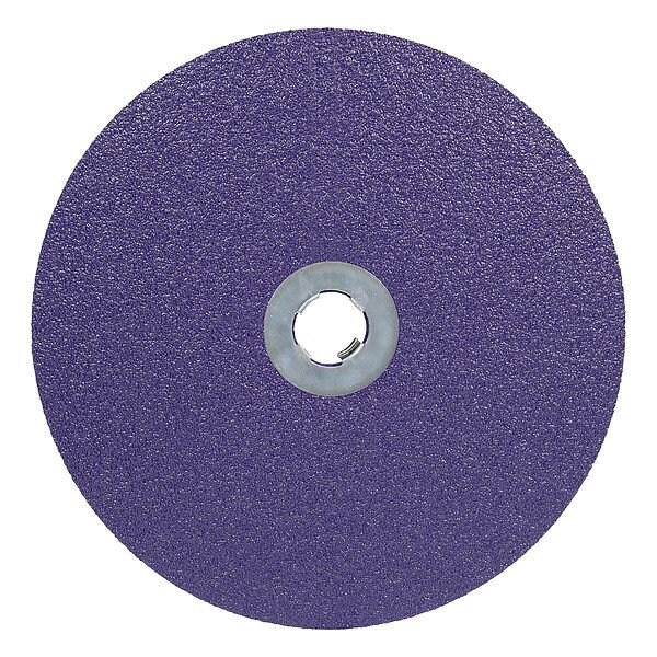 3M Cubitron Fiber Disc, Ceramic, 7 in Dia., PK25 - 7100349677