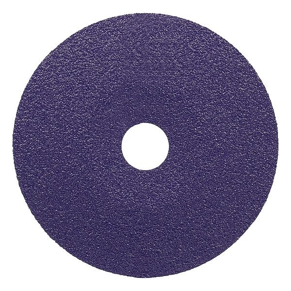 3M Cubitron Fiber Disc, Ceramic, 5 in Dia., PK25 - 7100349603