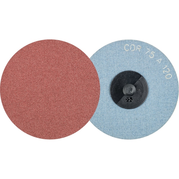 Pferd 3" COMBIDISC Abrasive Disc - Type CDR - Aluminum Oxide - 120 Grit - 42520