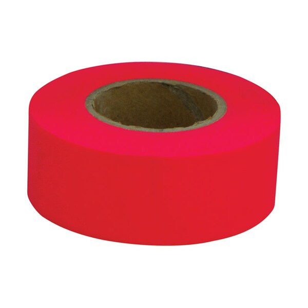 C.H. Hanson C.H. Hanson 150 ft. L X 1.2 in. W Plastic/PVC Flagging Tape Fluorescent Red - 17002
