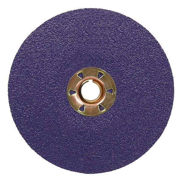 3M Cubitron Fiber Disc, Ceramic, 4 1/2 in Dia., PK25 - 7100349669