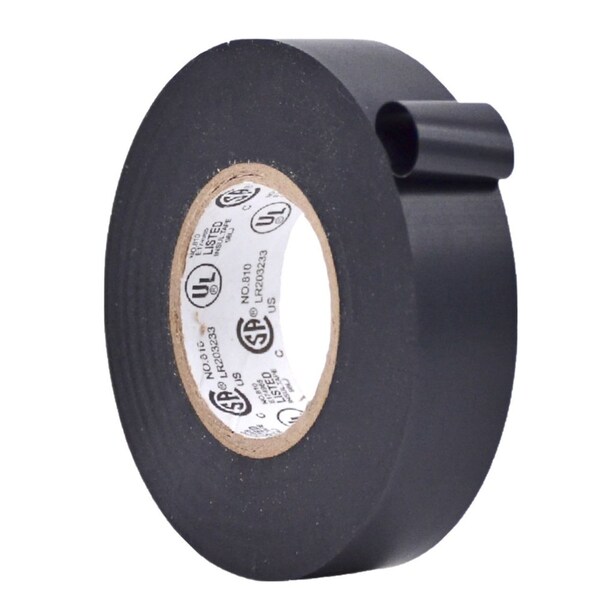 Wod Tape ETC766 General Purpose Electrical Tape Black UL-CSA listed core: 3/4 in. X 66 ft., 100PK - WOD ETC766-00750-100-66-BLA