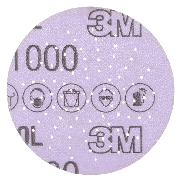 3M Clean Sanding Disc, P1000, 3", Die 300LG - 20829