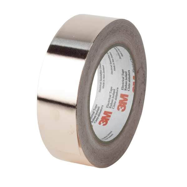 3M Foil Tape, 1 In. x 36 Yd., Copper, PK12 - 1194