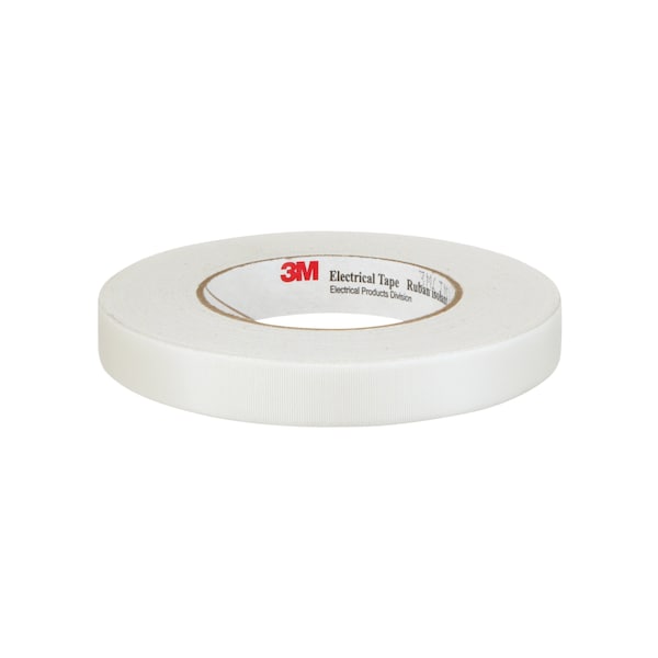 3M Cloth Tape, 3/4 x 60 yd, 7 mil, White, PK48 - 27-3/4"X60YD