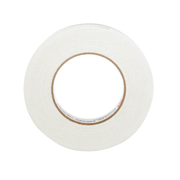 3M Cloth Tape, 3/4 x 60 yd, 7 mil, White, PK48 - 27-3/4"X60YD
