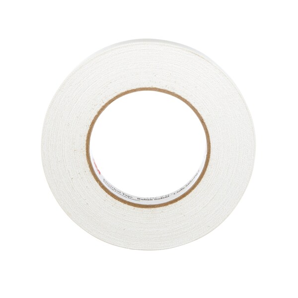 3M Cloth Tape, 3/4 x 60 yd, 7 mil, White, PK48 - 27-3/4"X60YD