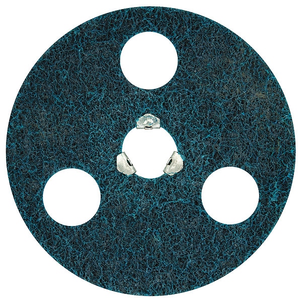 Norton Abrasives Quick Change Disc, AlO, 4-1/2in, VF, TP - 66623374823