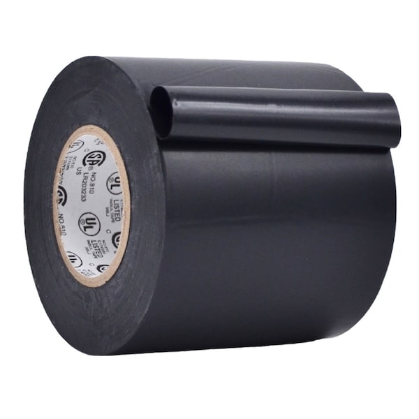 Wod Tape ETB7xx General Purpose Electrical Tape Black 3 in. x 108 Ft., 32PK - WOD ETB7XX-03000-32-108-BLA