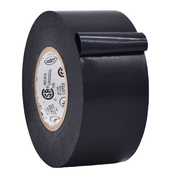 Wod Tape ETB7xx General Purpose Electrical Tape Black 1.5 in. x 66 Ft., 120PK - WOD ETB7XX-01500-120-66-BLA