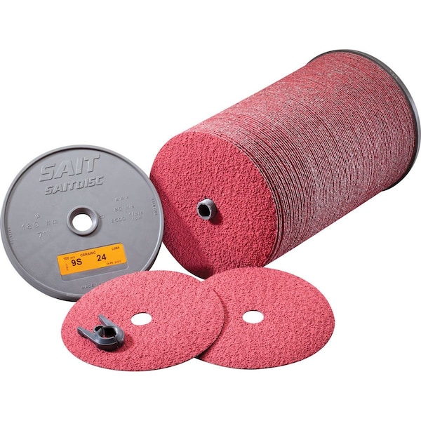 United Abrasives/Sait 9S 412x78 24X Bulk Disc - 51342