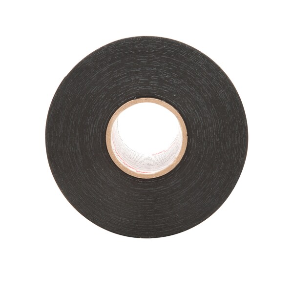 3M Electrical Tape, 10 mil, 4"x100 ft., Black, PK12 - 50-PRINTED-4X100FT