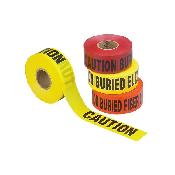 Panduit Underground Tape, Fiber Optic, 6" x 1000 - HTU6O-FO