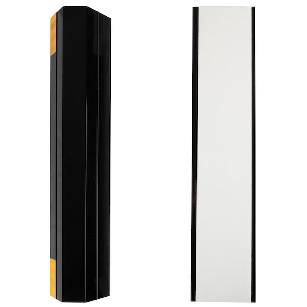 Stalwart Garage Parking Aid - 17.5in Peel and Stick Car Stopper 2-Pack - Car Accessories by, 2PK - 75-CAR2019