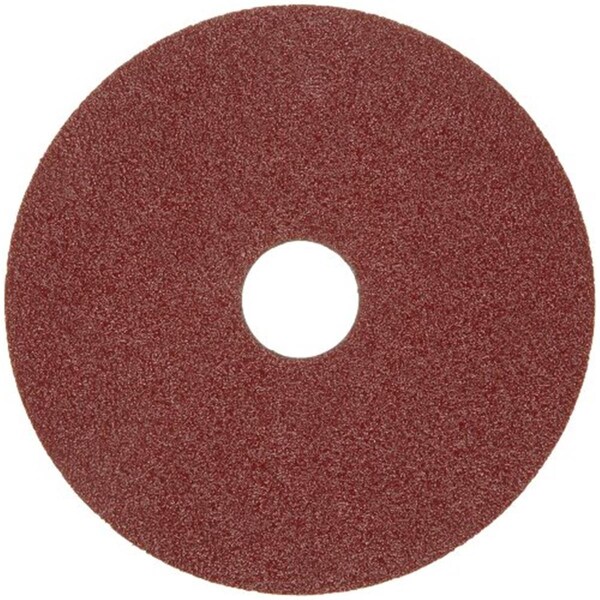 Norton Co 57278 5 x 0.88 in. 50X Fiber Backing Aluminum Oxide Disc, 25PK - 666233572785