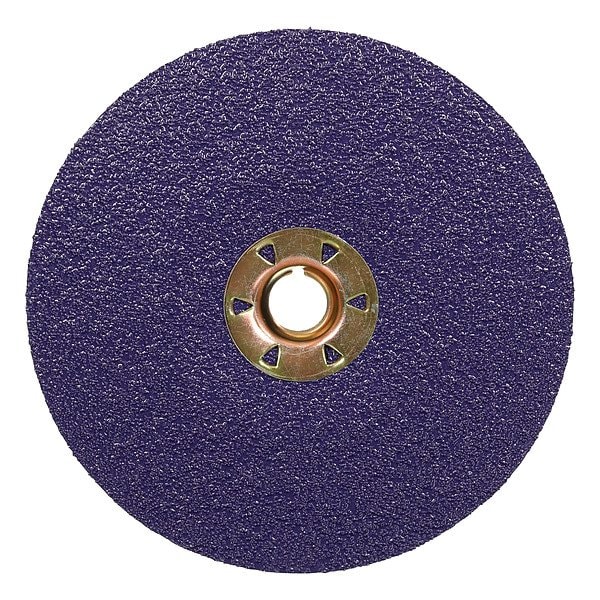 3M Cubitron Fiber Disc, Ceramic, 4 1/2 in Dia., PK25 - 7100349673