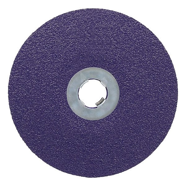 3M Cubitron Fiber Disc, Ceramic, 5 in Dia., PK25 - 7100349576